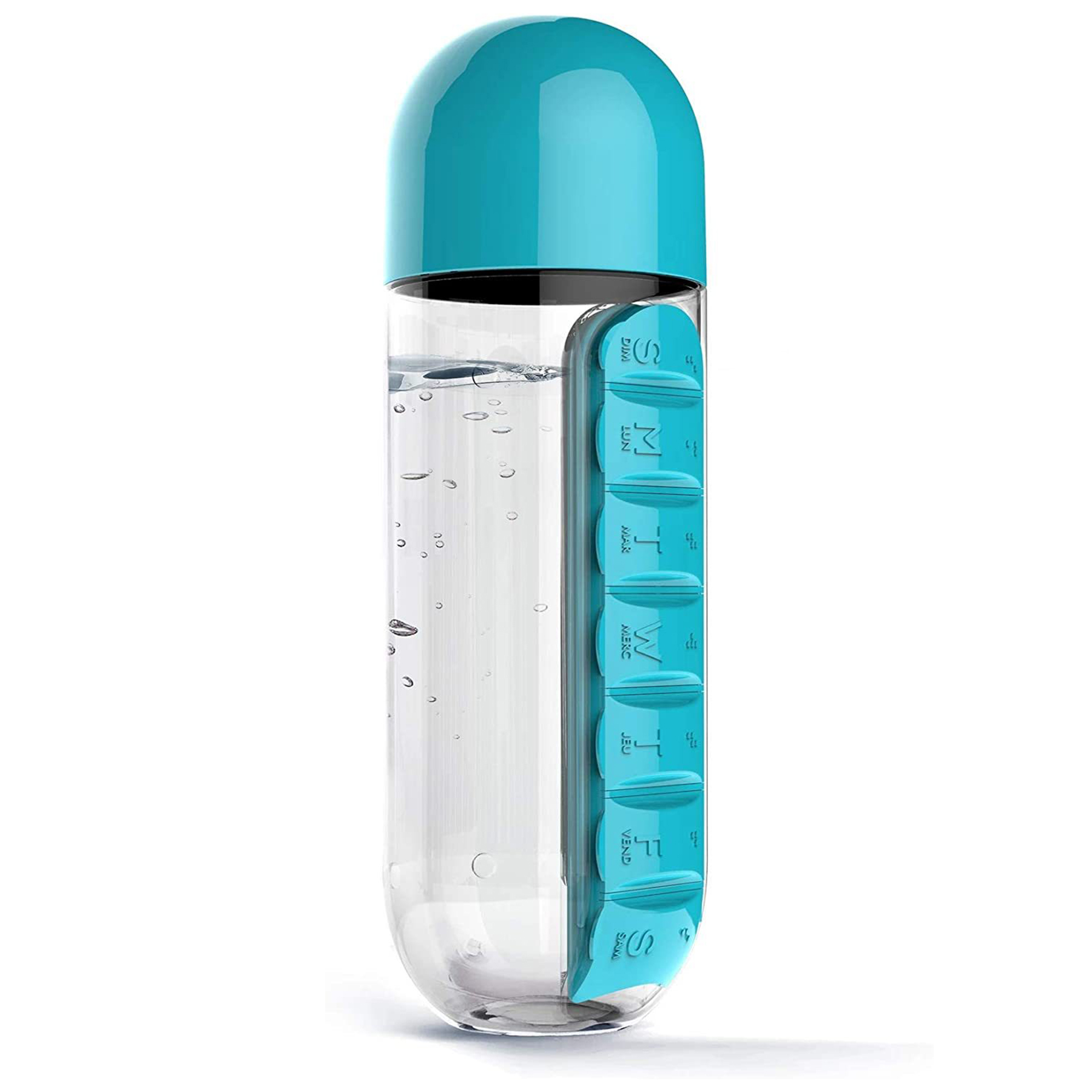 Daily Pill Box Water Bottle 9