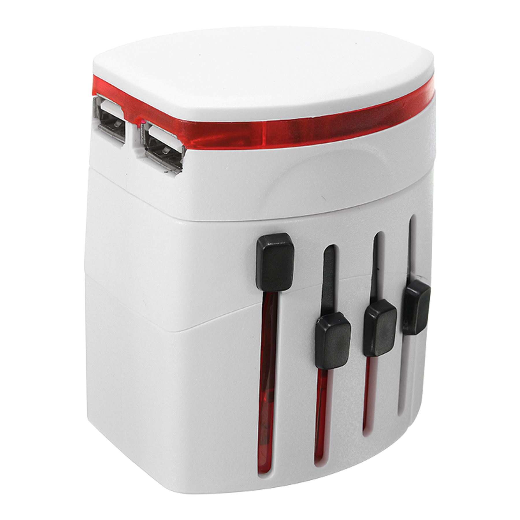 International Universal Travel Power Adapter With 2 USB Ports 4