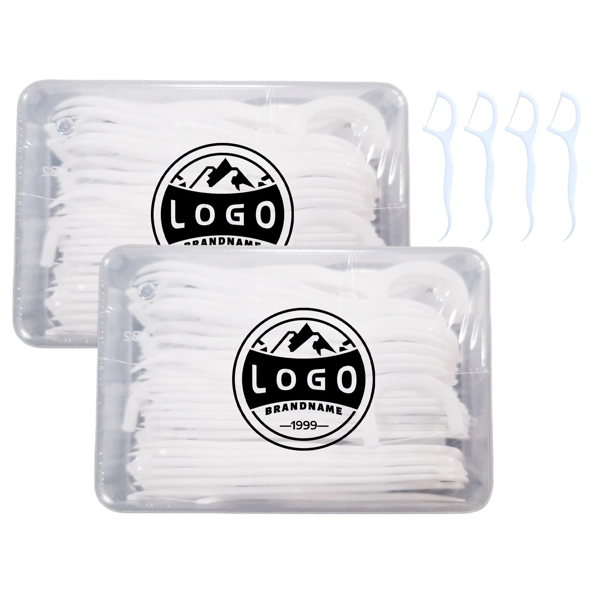50pcs Per-Box Individually Wrapped Dental Floss Box 6