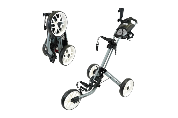 Izzo EZ-Roll 3-Wheel Push Cart 3