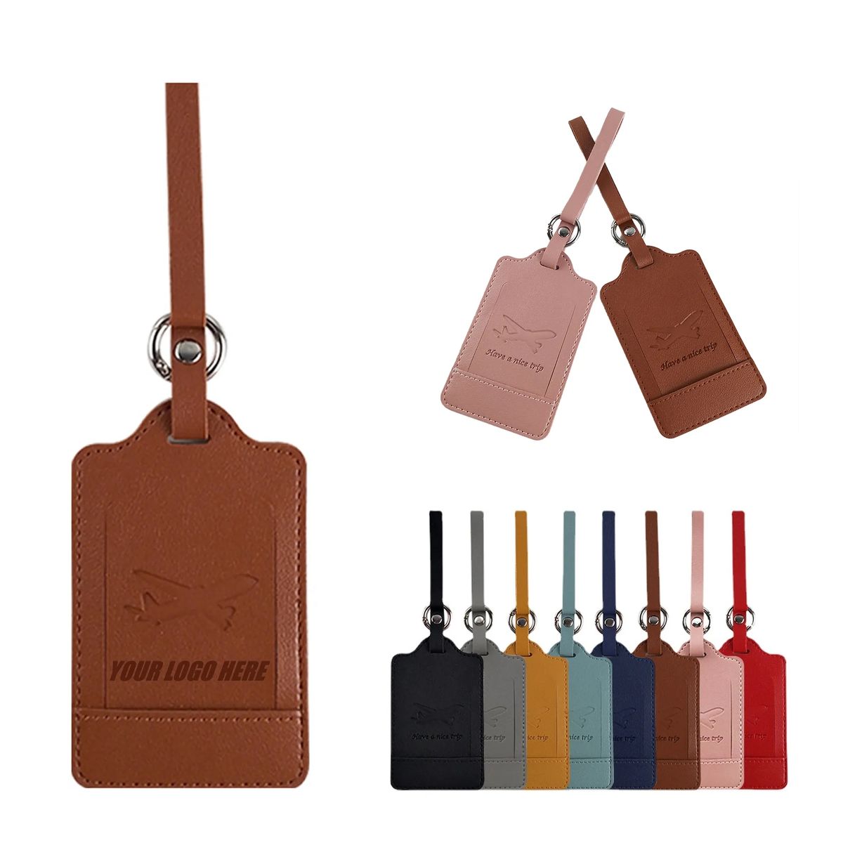 Leather Luggage Tag 4