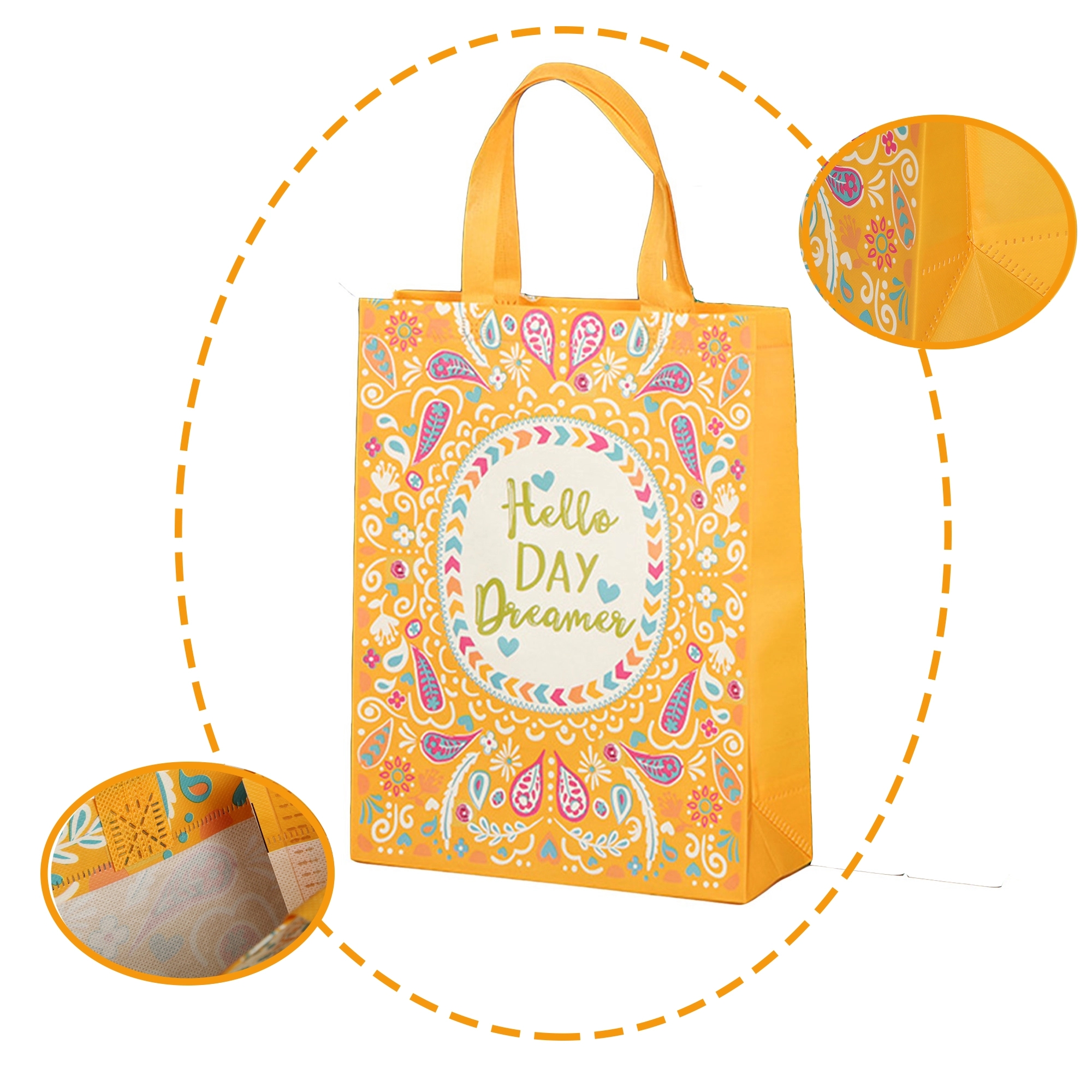 Full Color Non-Woven Shopper Tote Bag 10