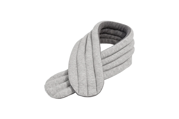 Bearaby Calmer Weighted Heated Neck Wrap - Moonstone Grey 3