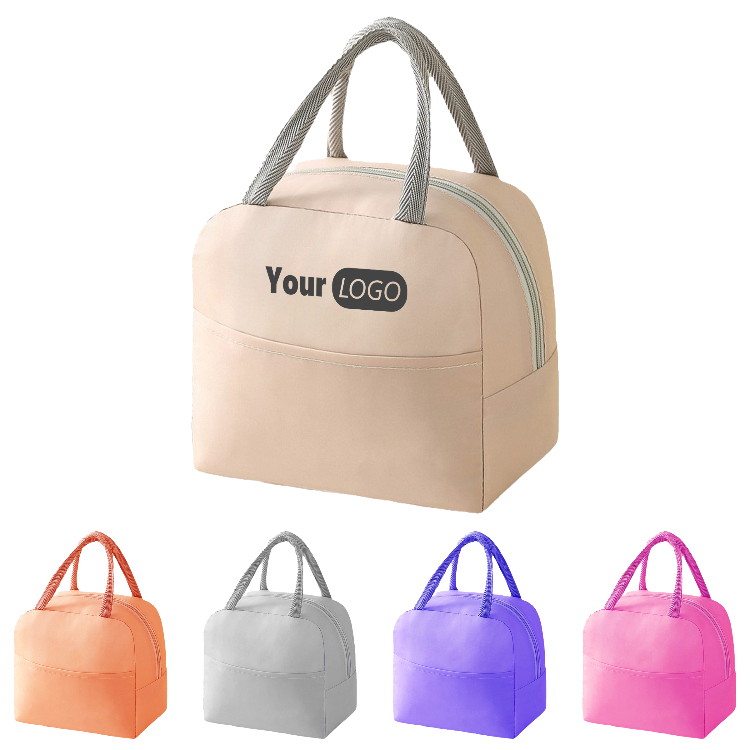 Oxford Customizable Solid Color Lunch Bag 6