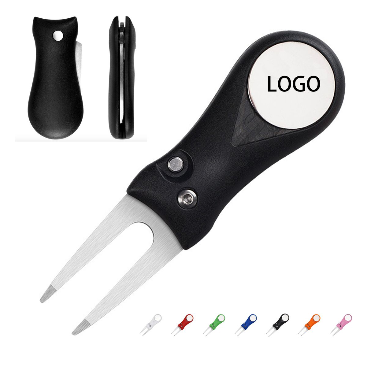 Golf Divot Repair Tool with Ball Marker 3