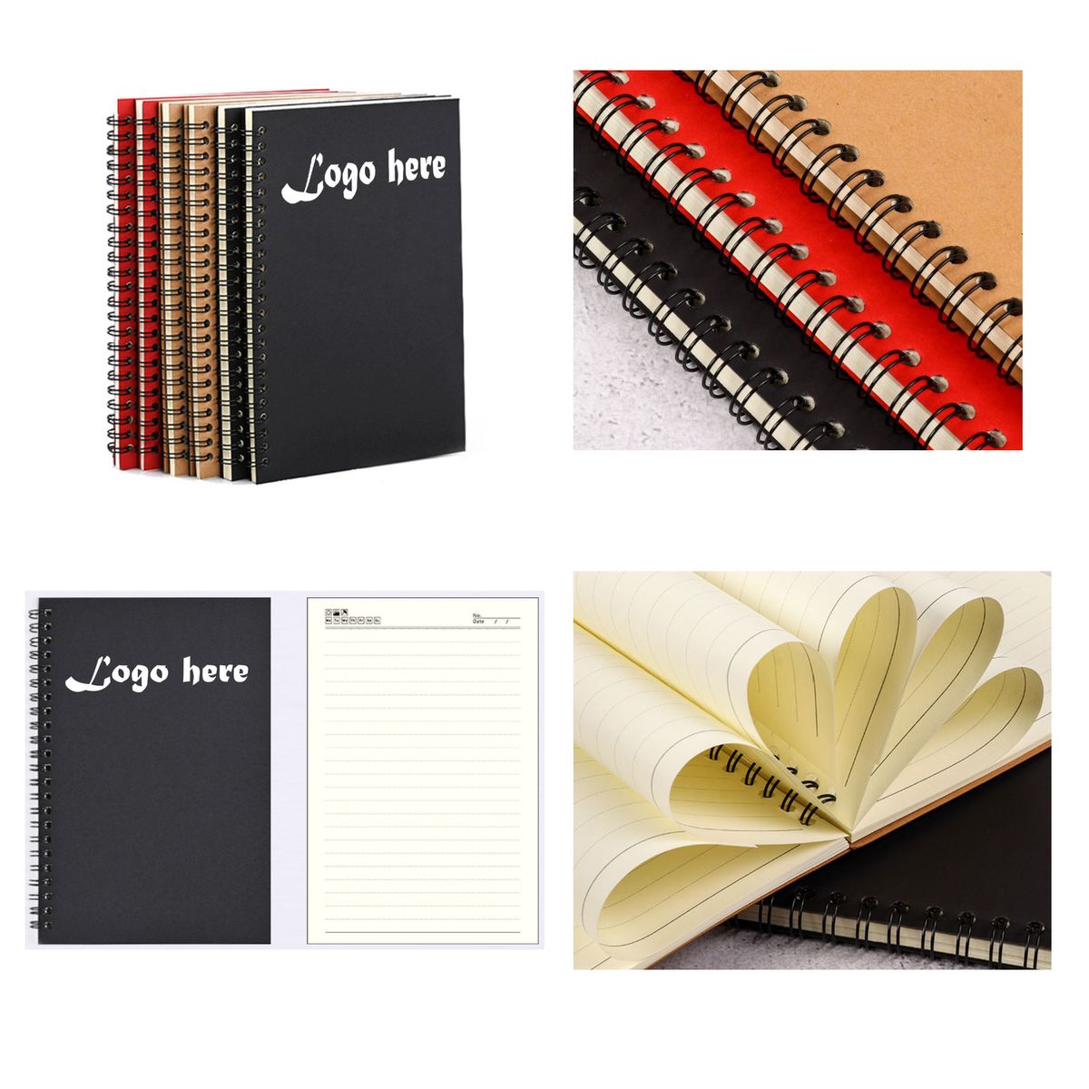 MOQ100 A5 Business Spiral Notepad 3