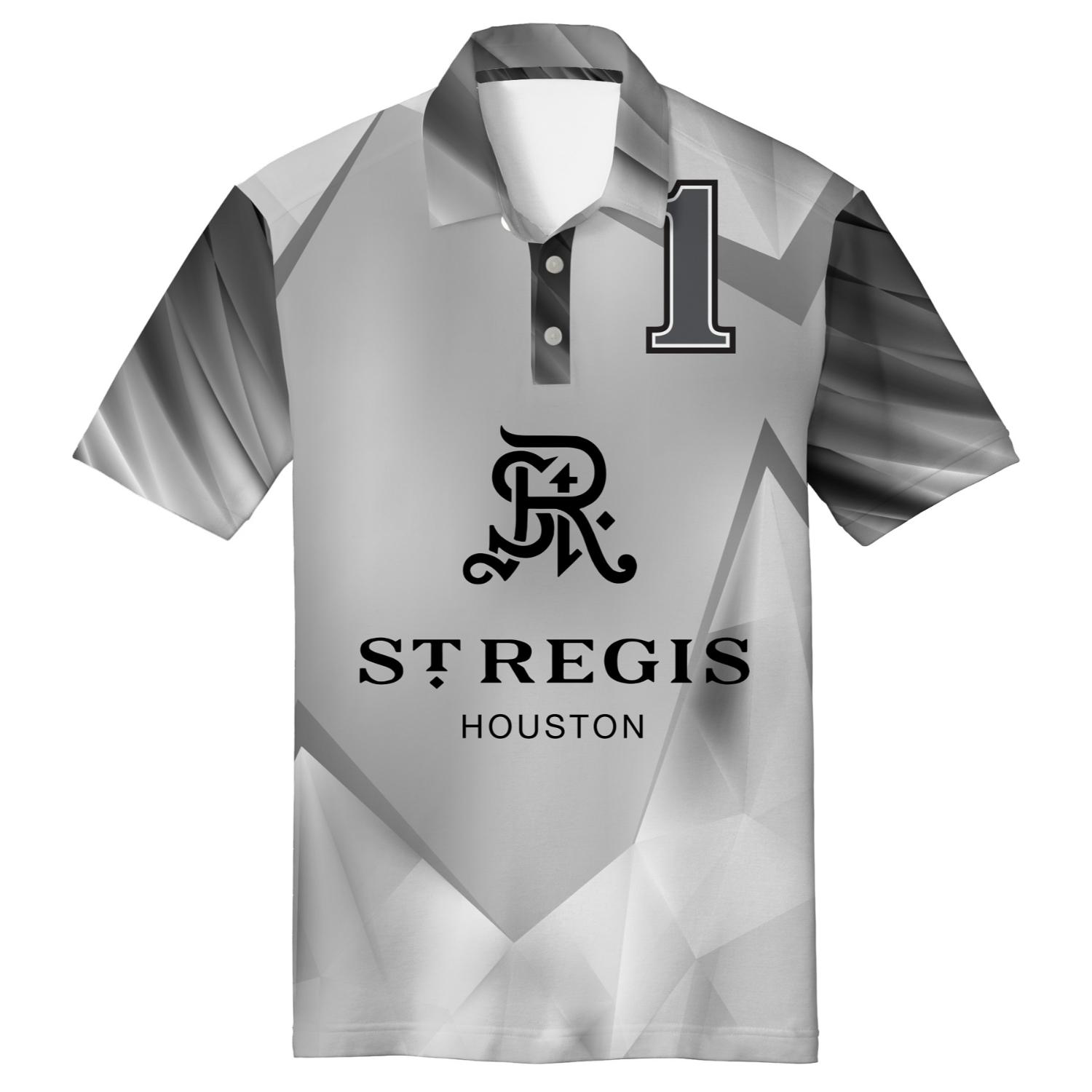 Cut & Sew Short Sleeve Sublimated Polo Shirt