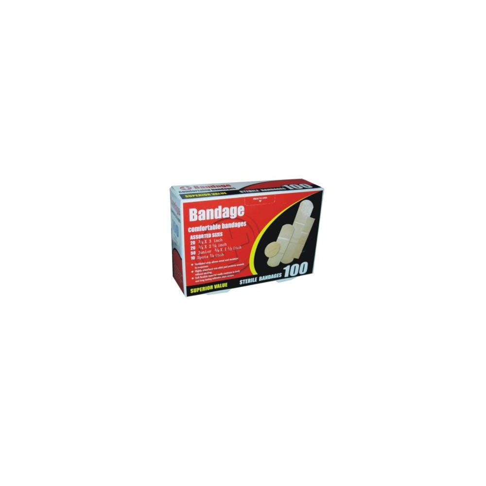 Sterile Bandages Assorted Sizes 100 Count 3