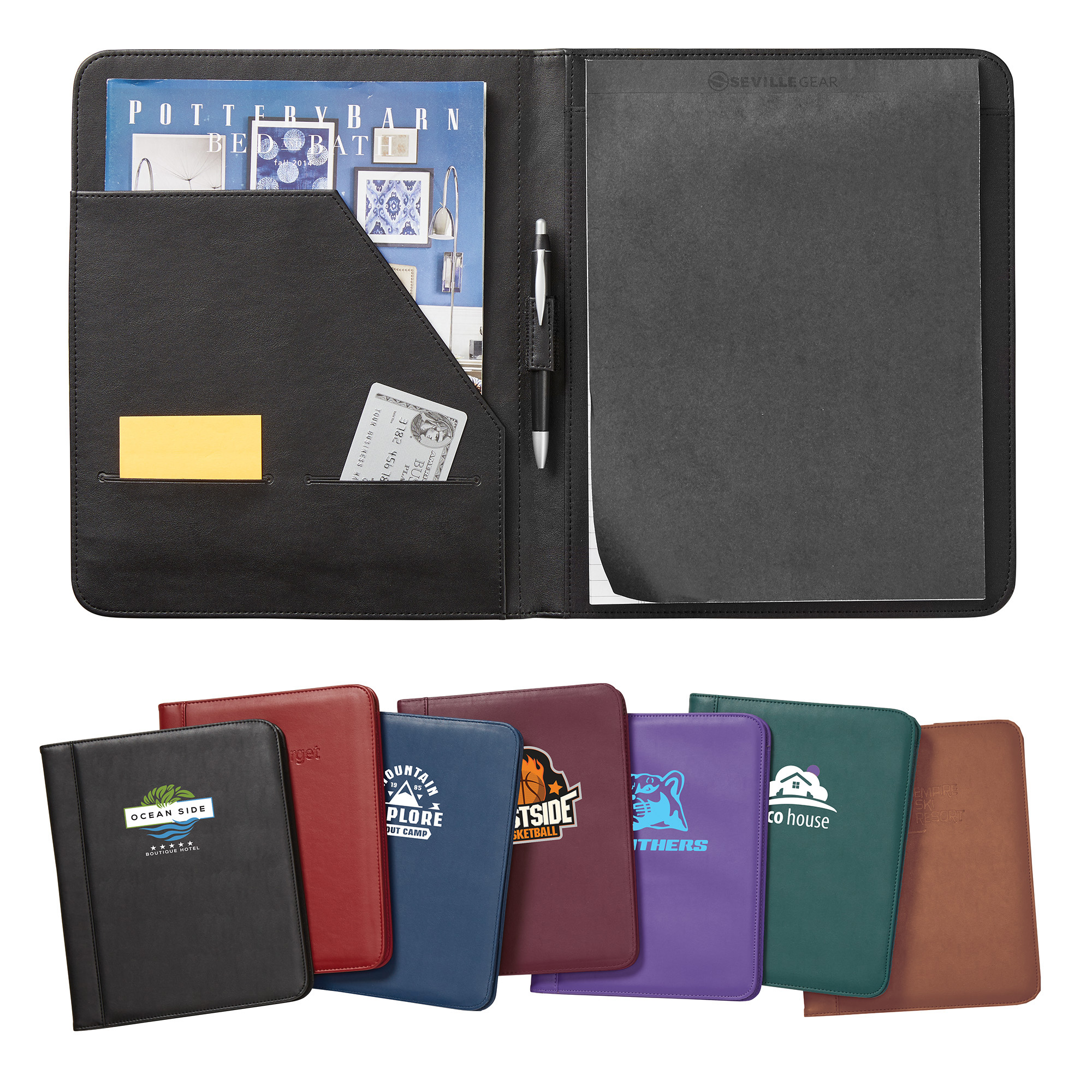 Conference Padholder Portfolio-Padfolio with Writing Pad (7 Colors)