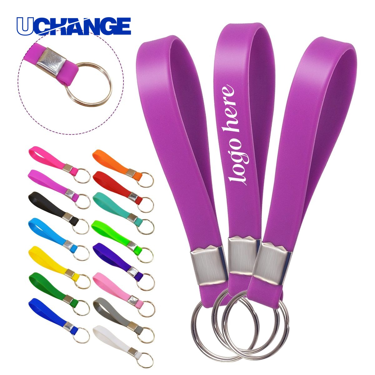 Silicone Keychain