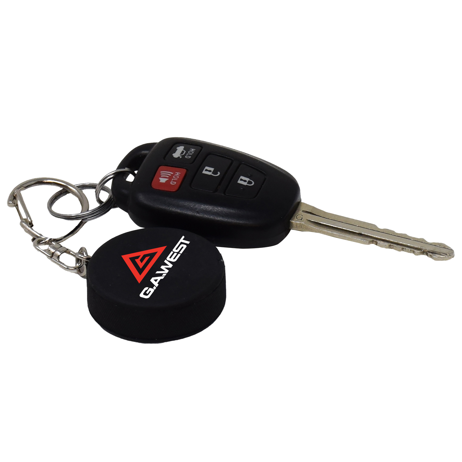 Hockey Puck Keychain 7
