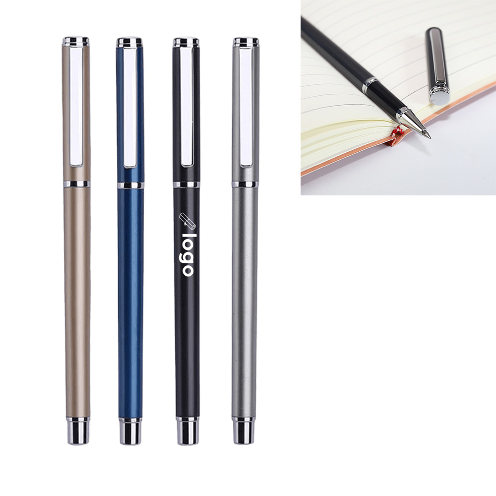 Portable Durable Metal Ballpoint Pen W/ Clip