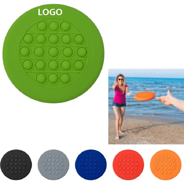 Push Pop Bubble Flyer Silicone for trade show giveaways