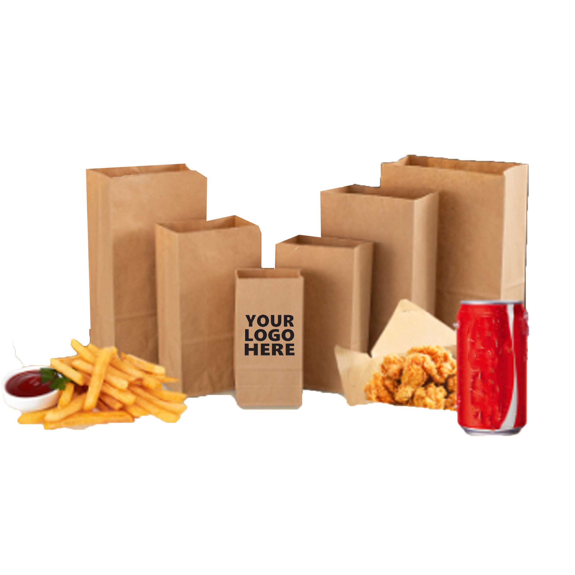 Eco-friendly Customizable Kraft Paper Gift Bag Of Various Sizes 3