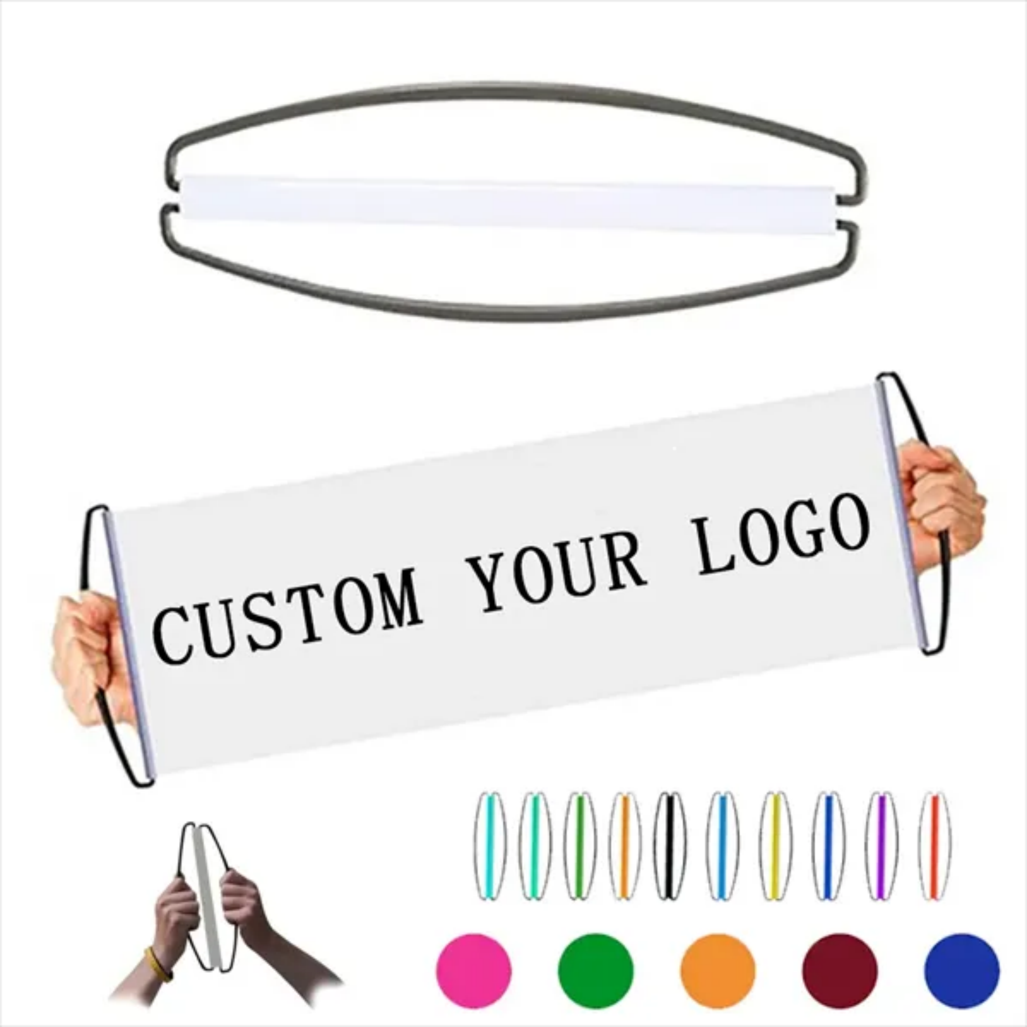 Retractable Hand Scroll Banner