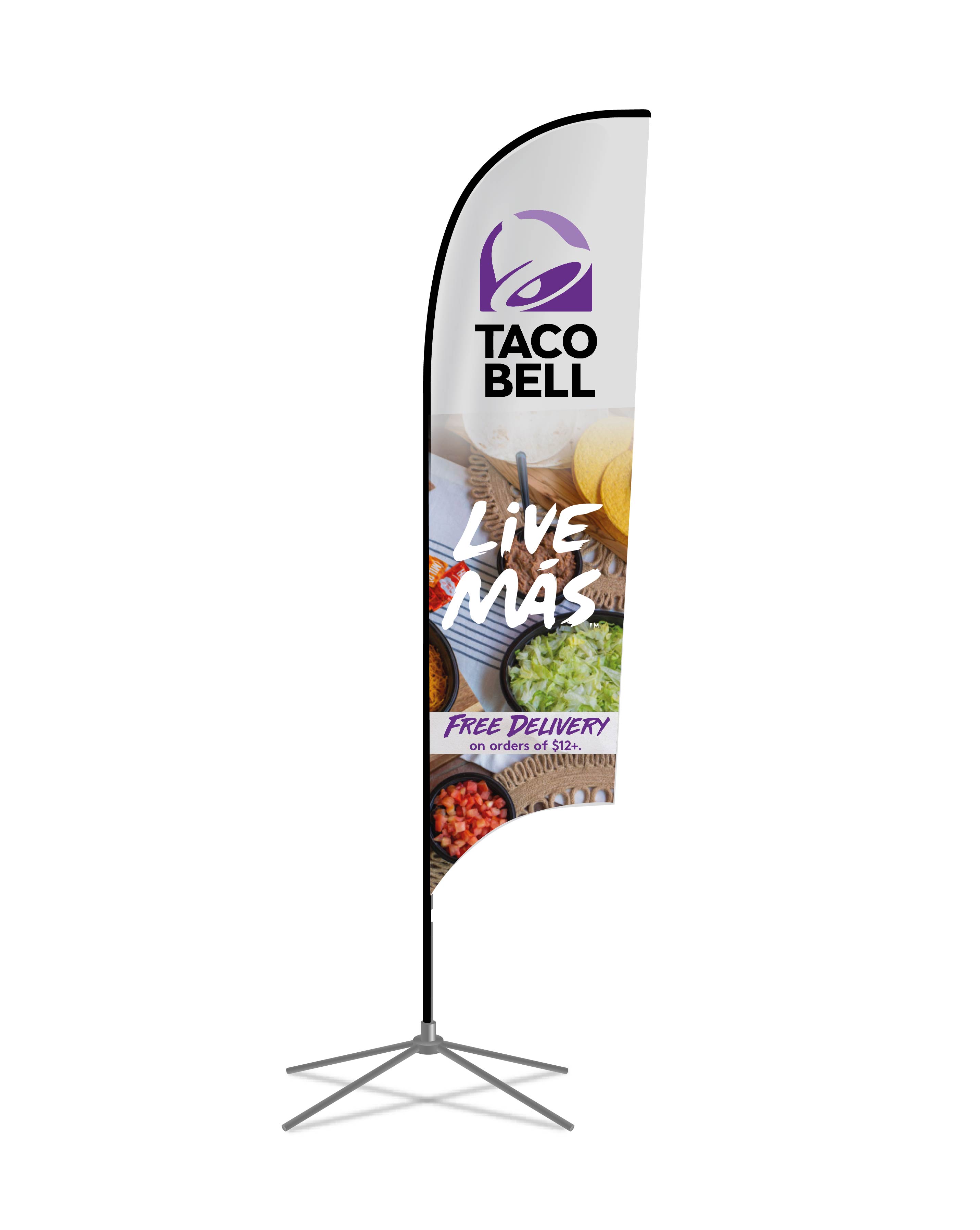 Feather Flag Banner Single Sided Kit (17ft)