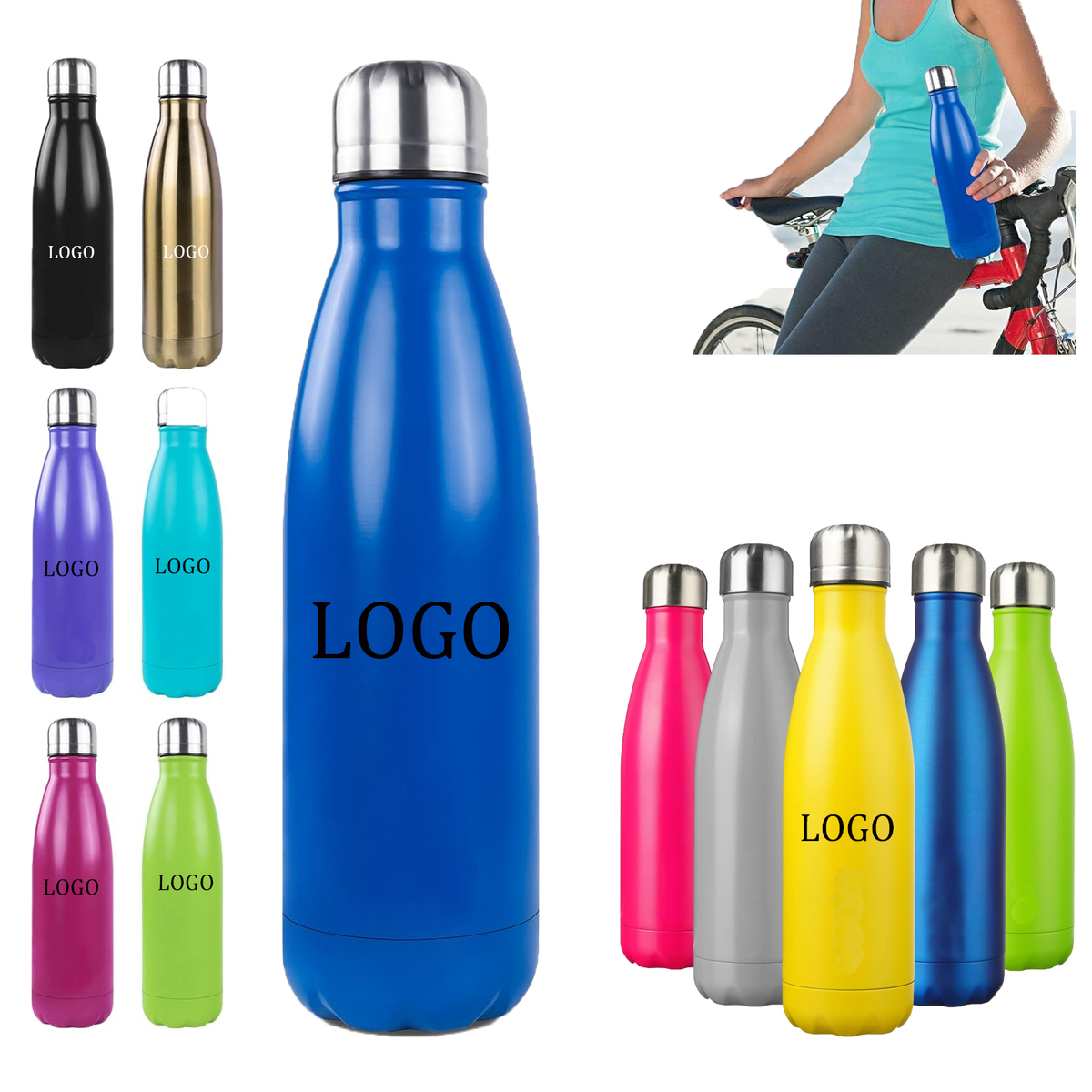 17 oz Vacuum Insulated Stainless Steel Bottle