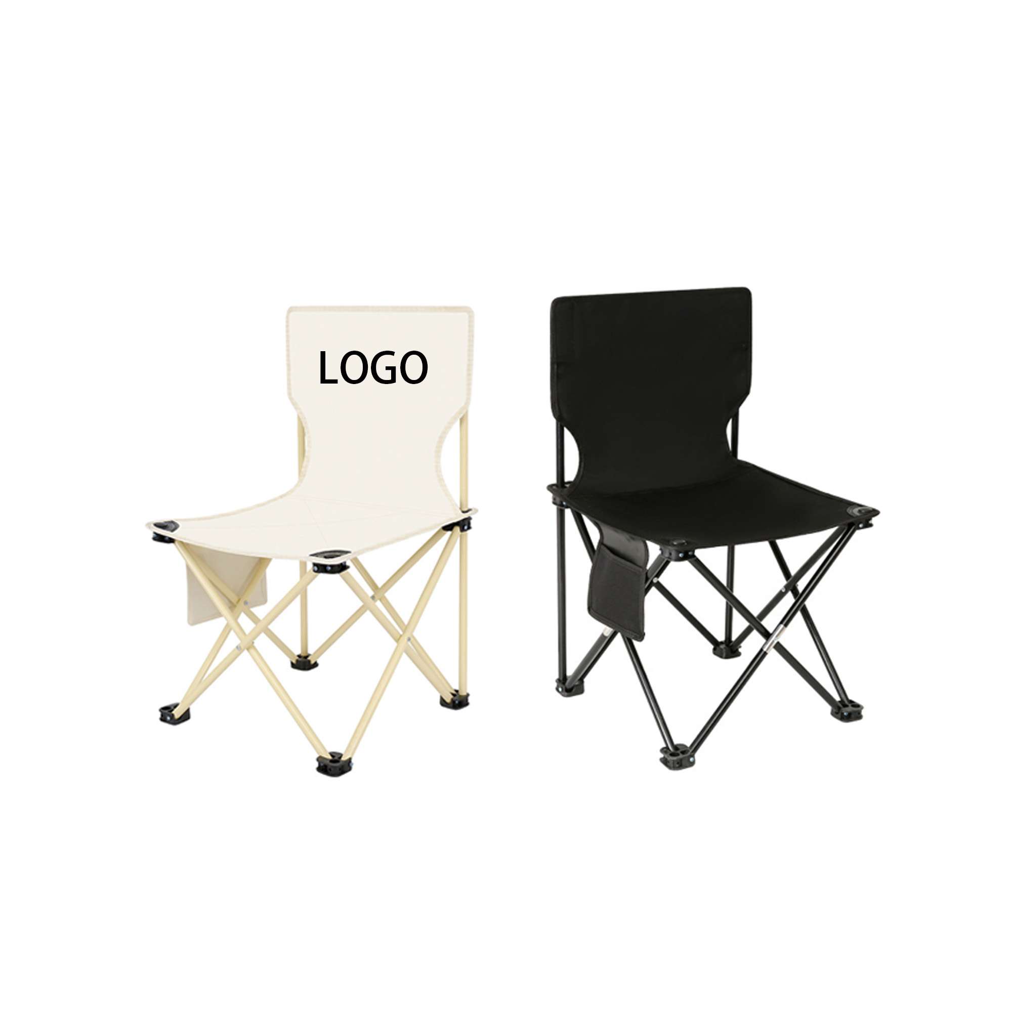 Folding Outdoor Chair with Side Pocket