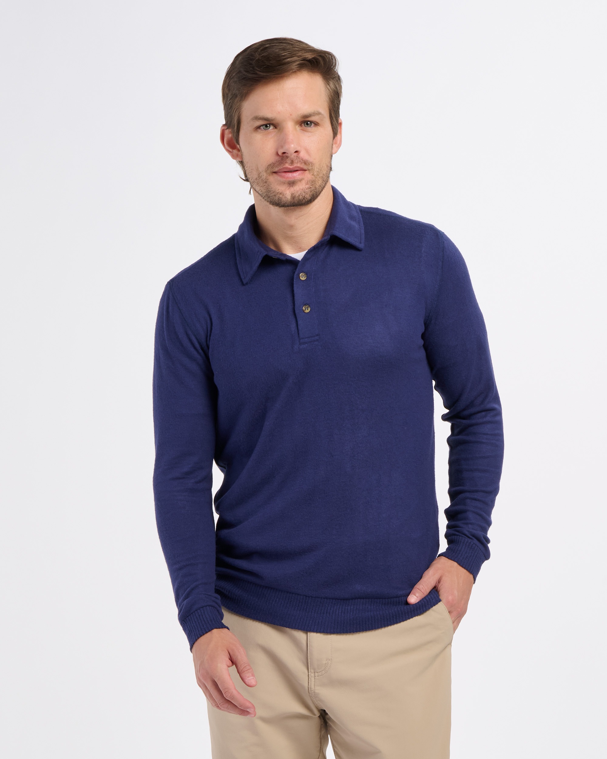 Men's Cuddle Sweater Polo