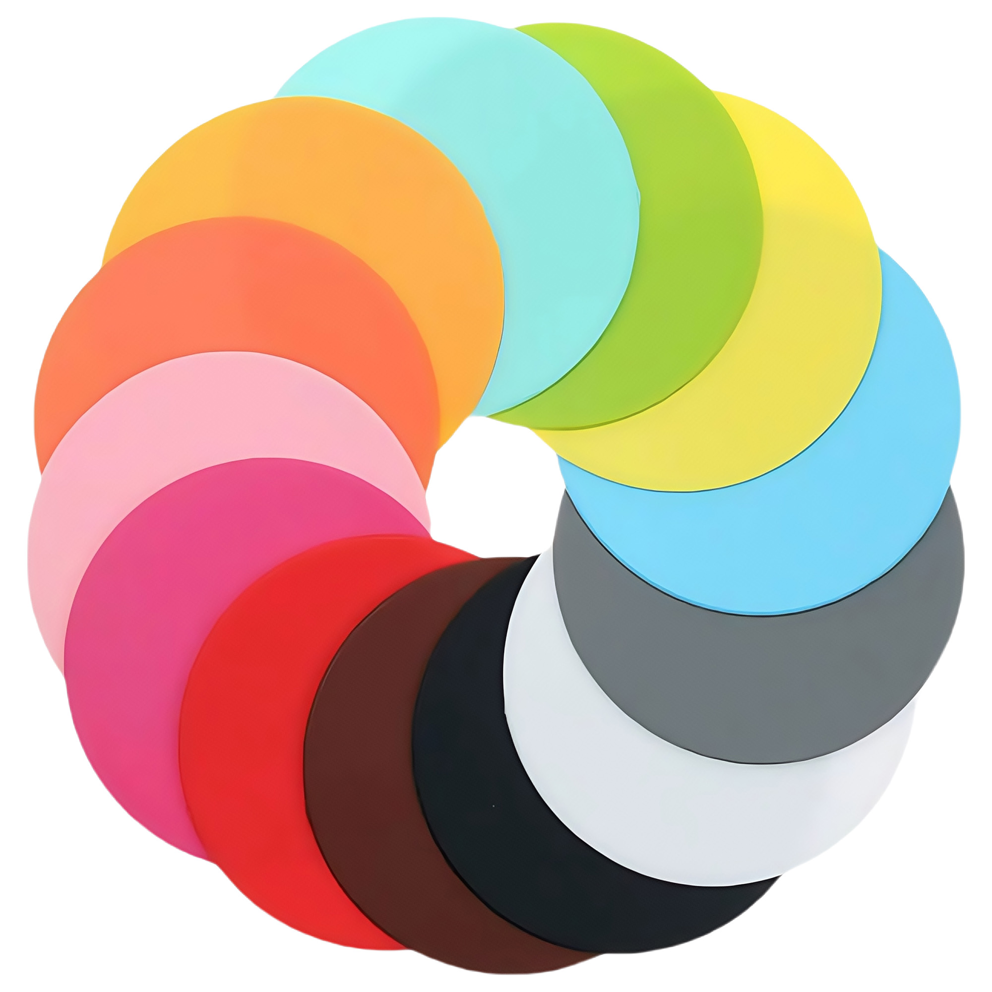 Non Slip Heat Insulation Silicone Coaster 16