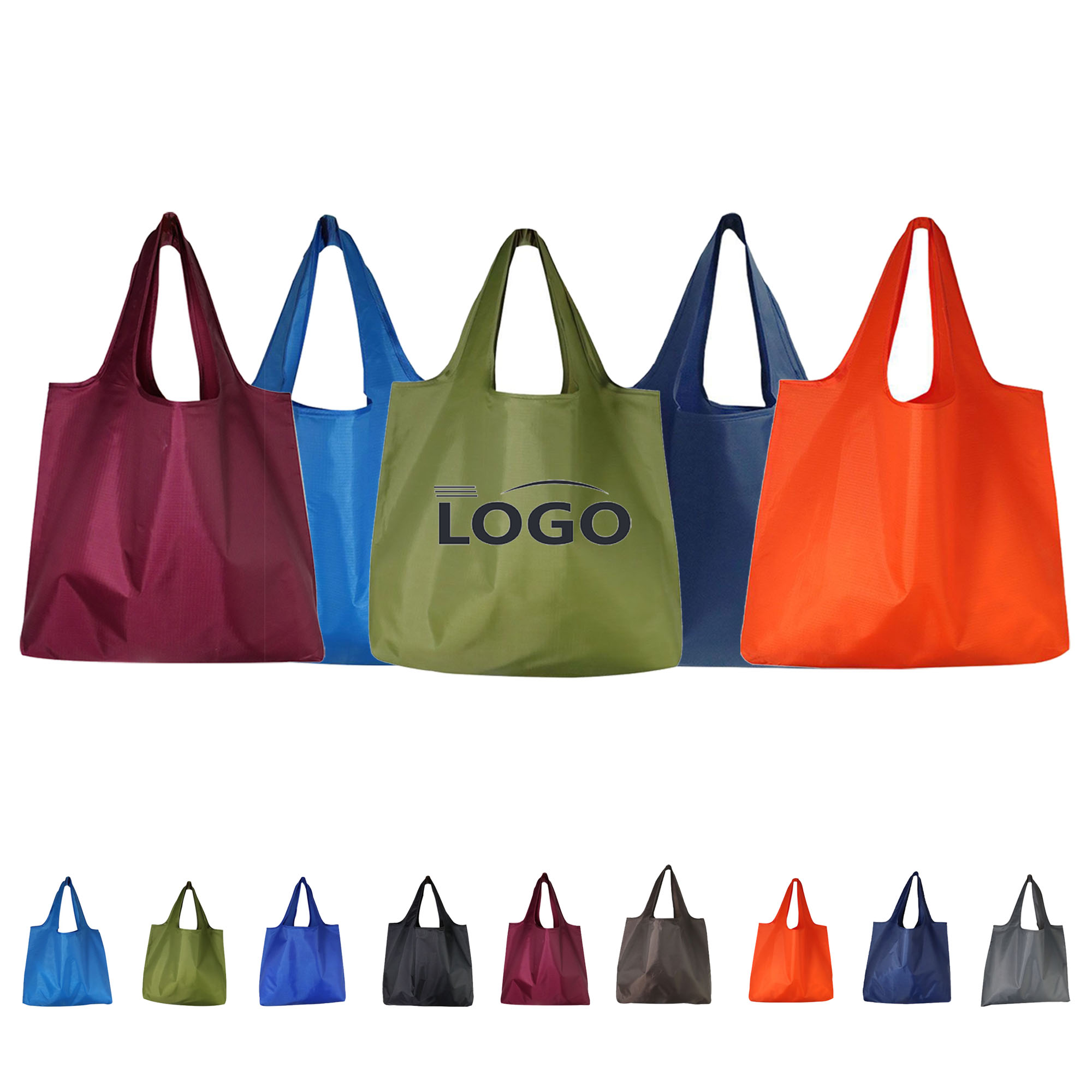 Large Capacity Oxford Foldaway Grocery Bag 4