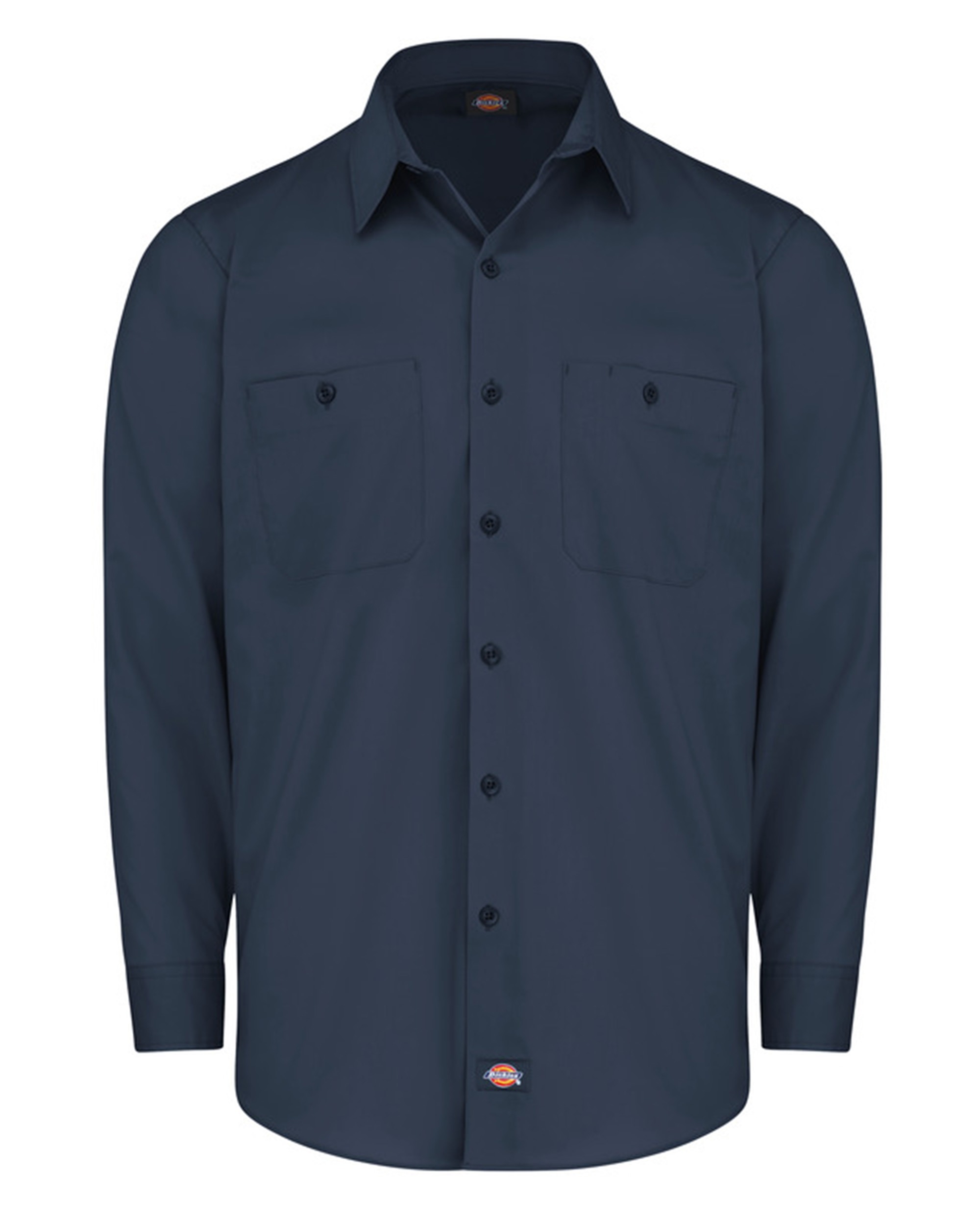 Men's Industrial Worktech Ventilated Long-Sleeve Work Shirt With Cooling Mesh