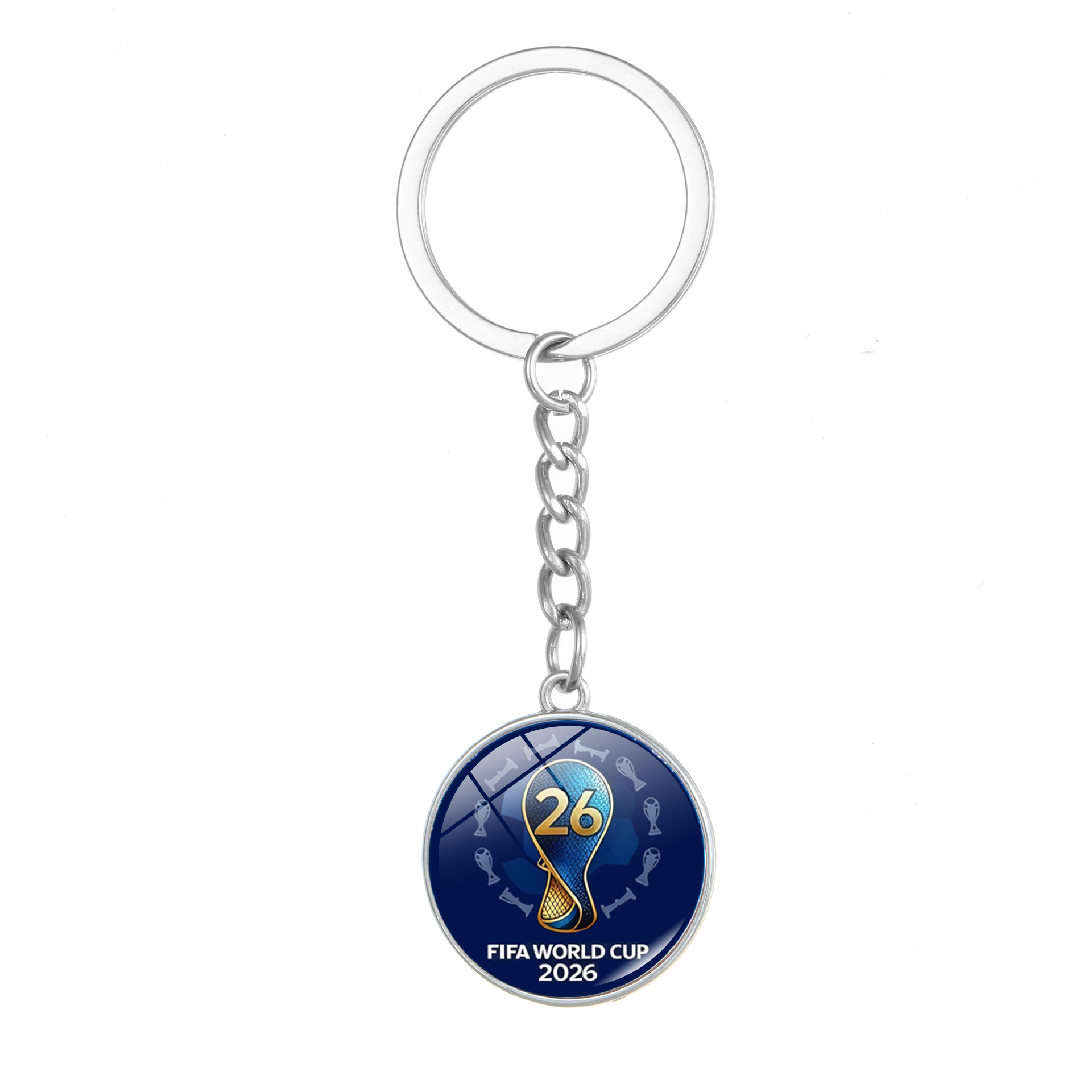2026 FIFA World Cup Single-Sided Custom Printing Keychain 5