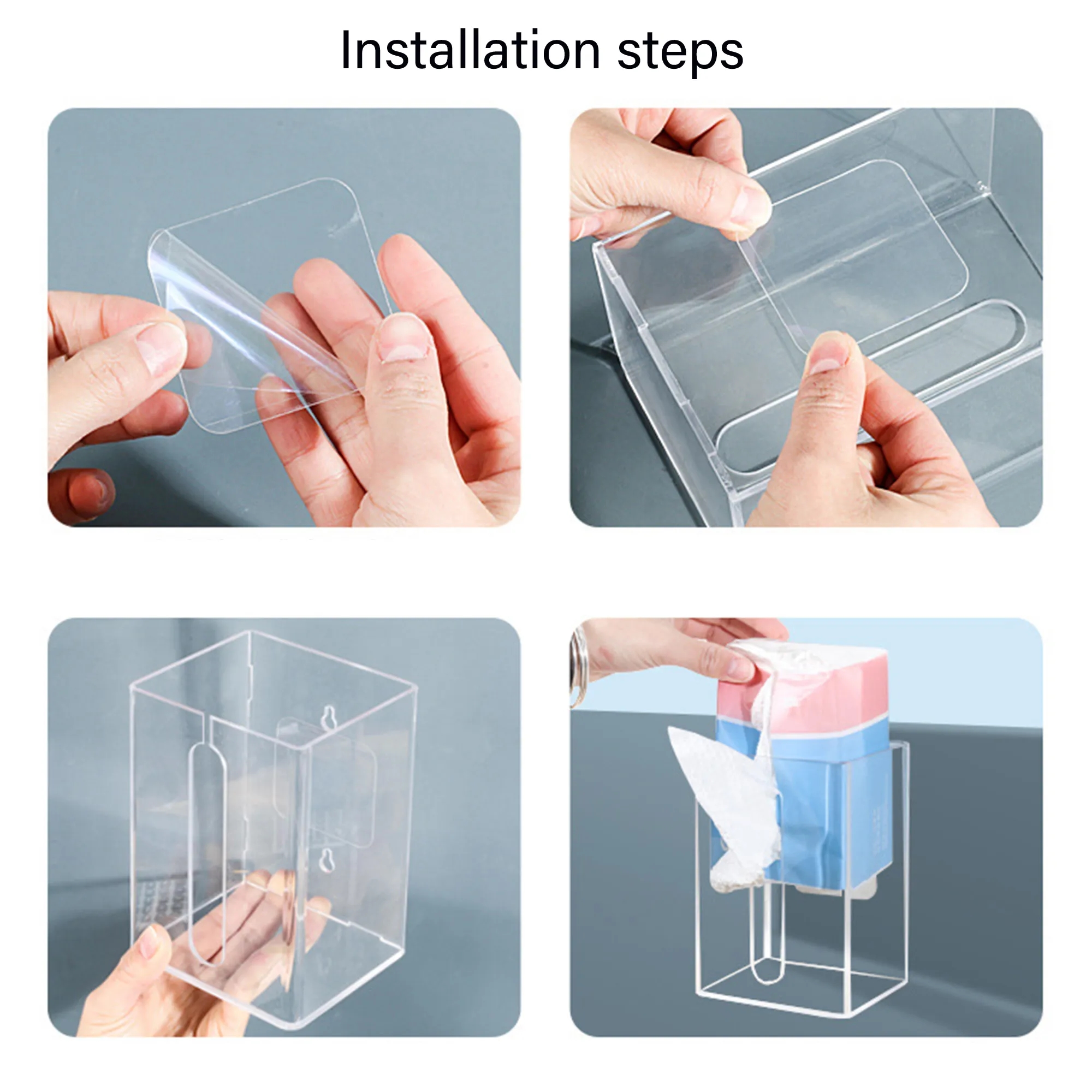 Wall-Mounted Tissue Box 10