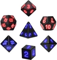 7pcs Led Lights Electronic Dice Set