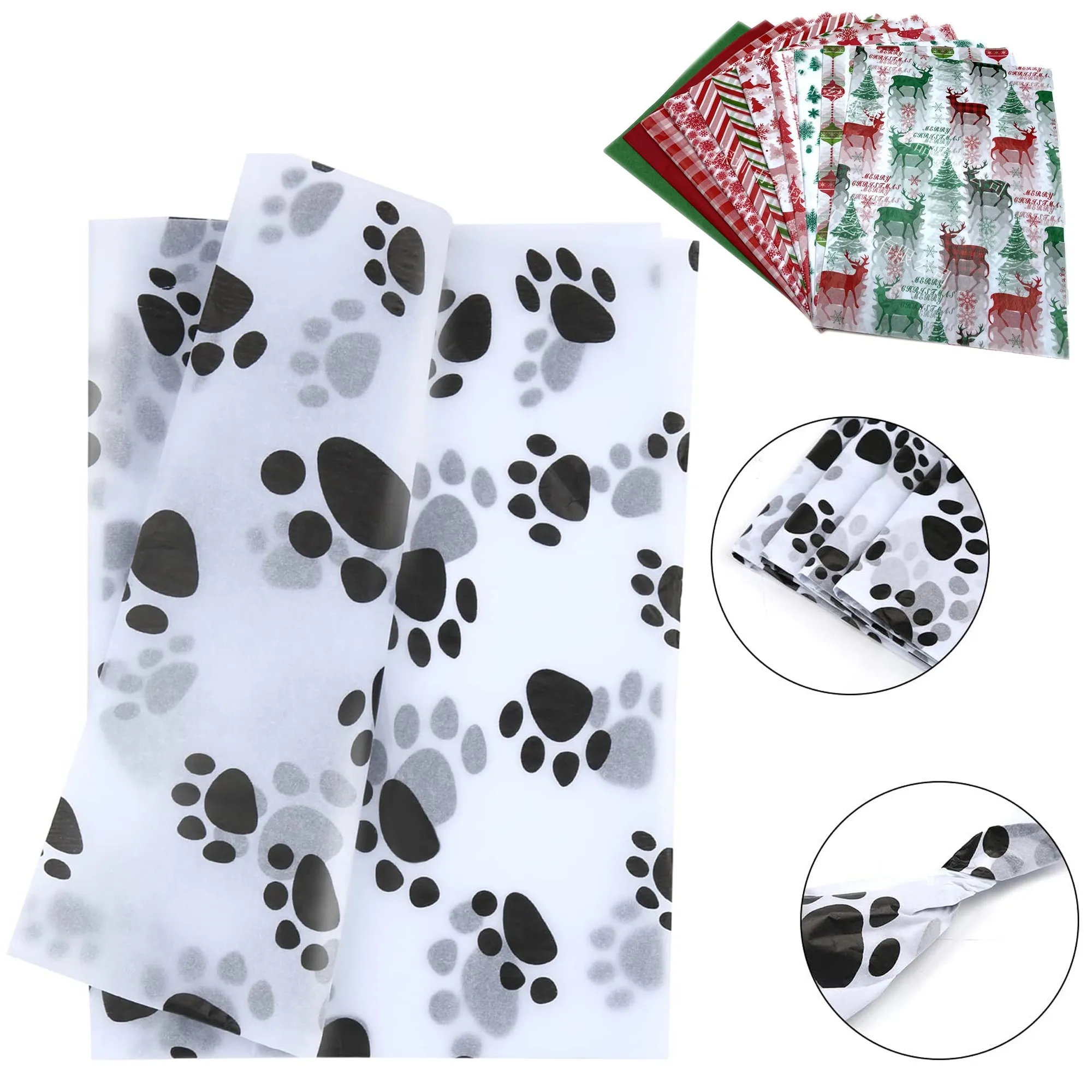 Custom Printed Tissue Paper for Gift Wrapping