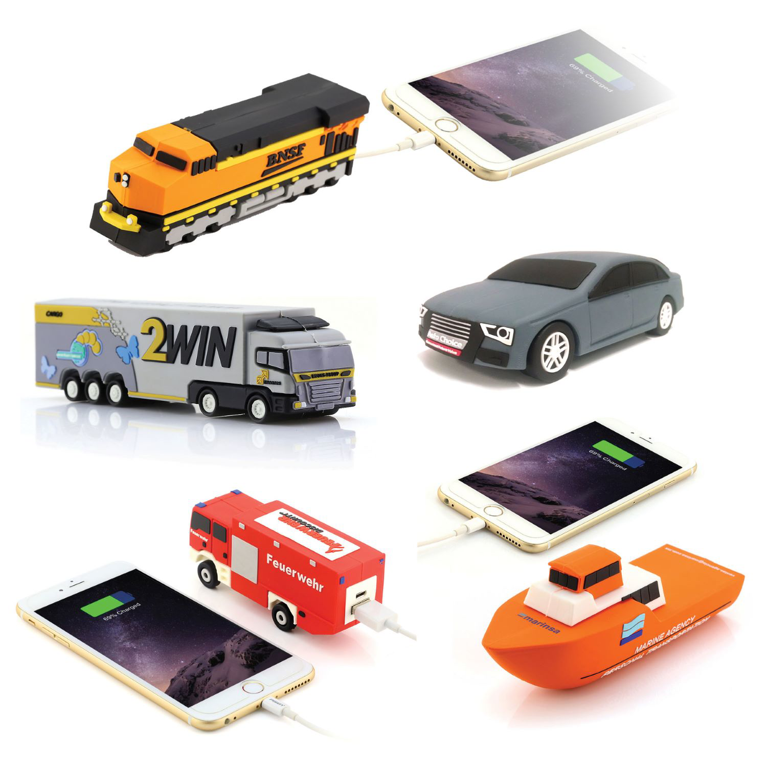 Custom PVC Power Banks