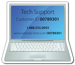 Magnet - Laptop Computer Shape (3.5x3) 40 Mil Outdoor Safe