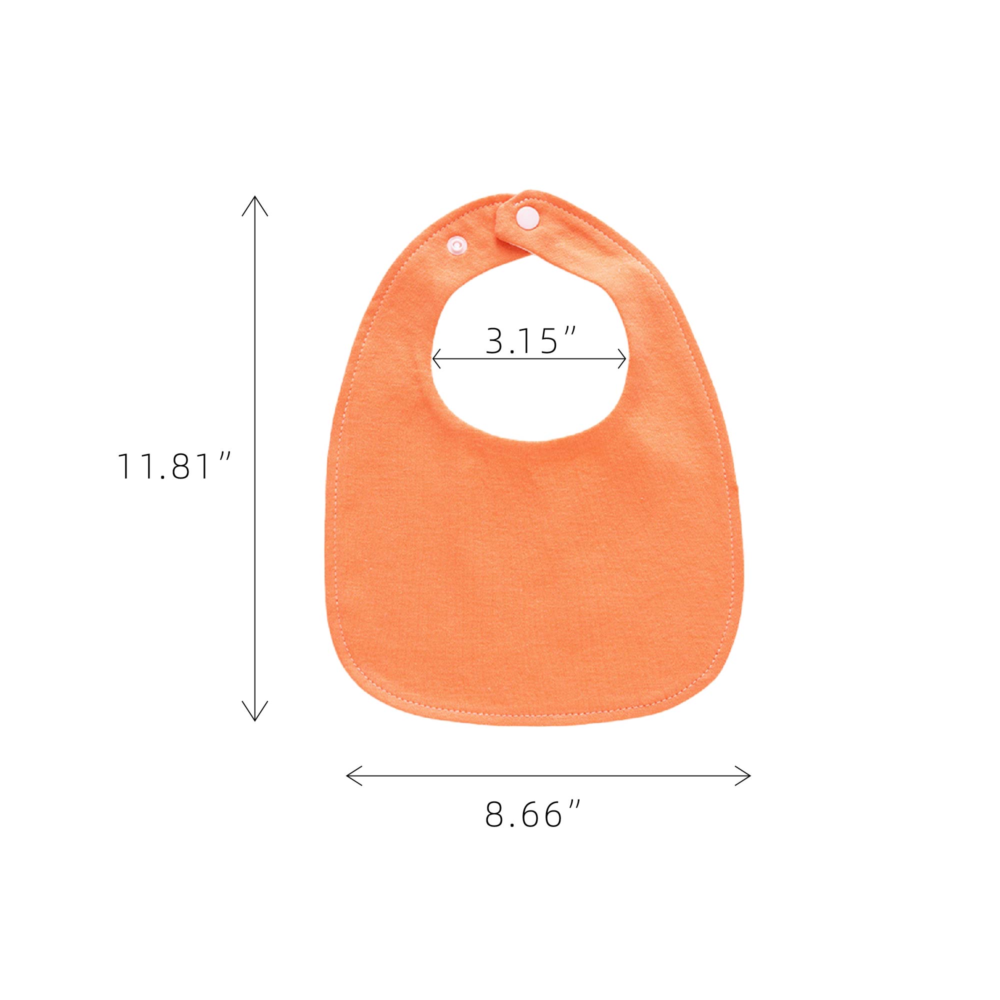 MOQ 10 pcs Infant U-Shaped Bibs 5