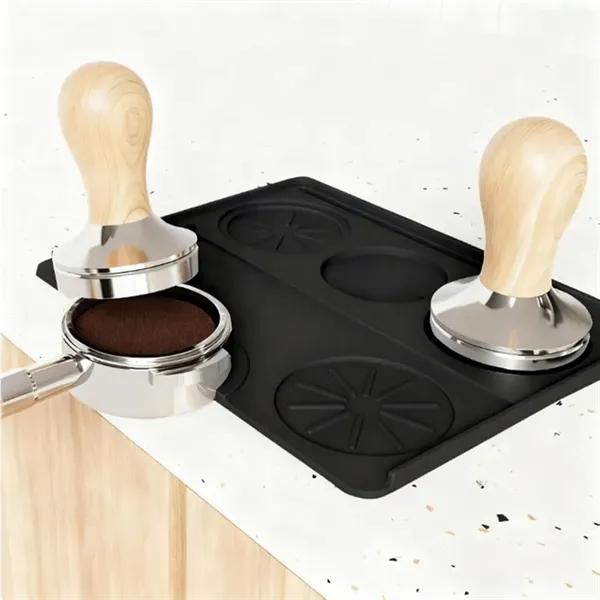 Coffee Tamper Mat for Events, Gifting and Everyday Use 5