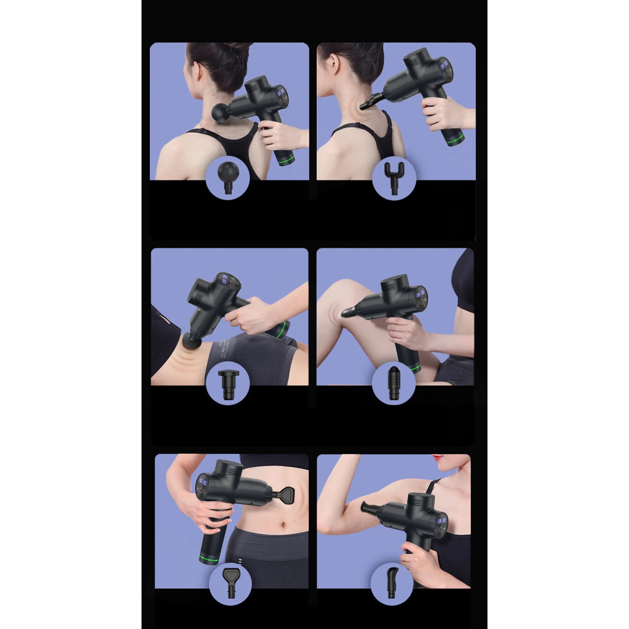 Massager Gun Professional Deep Tissue Massage 12