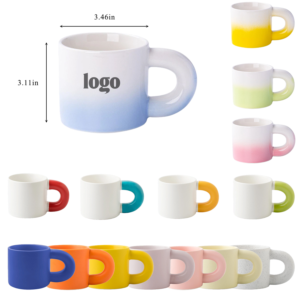 Customize 11 3/5 Oz Creative Ceramic Mug W/ Gift Box