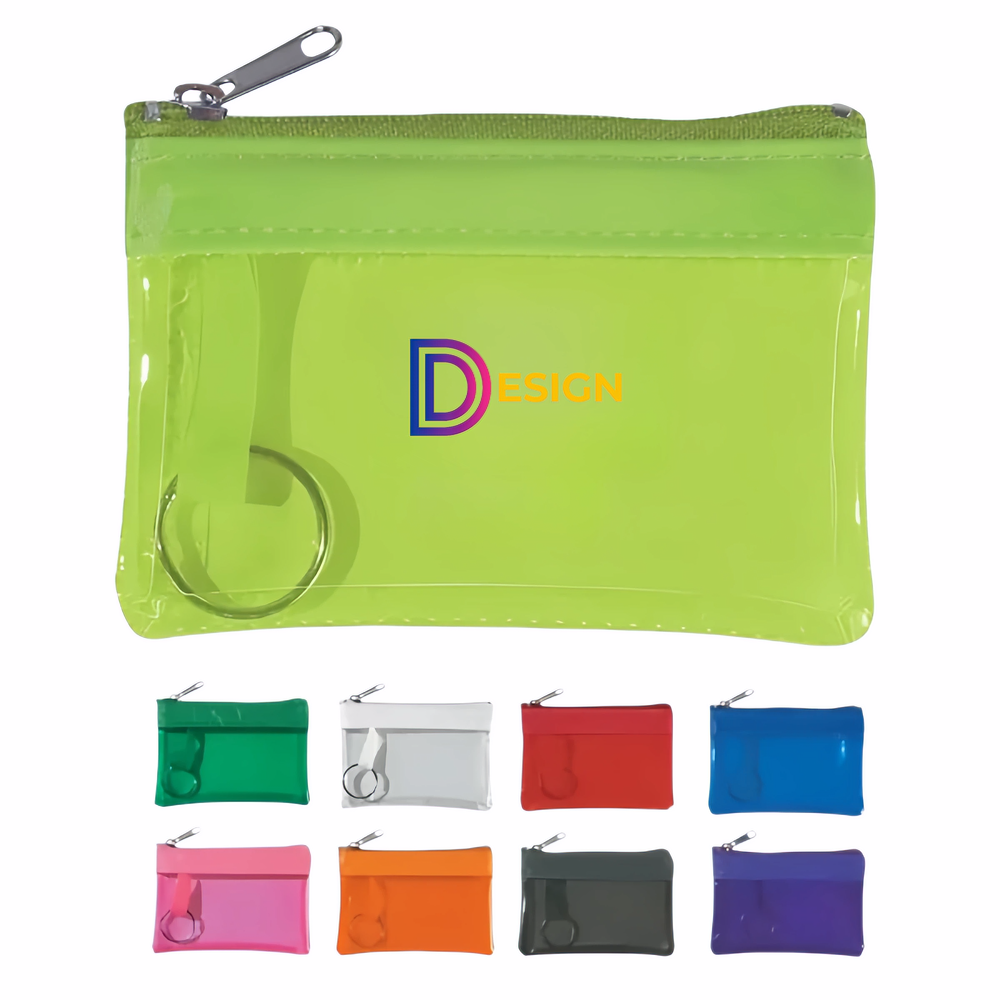 5 Inch Portable Pvc Pouch W/ Zipper