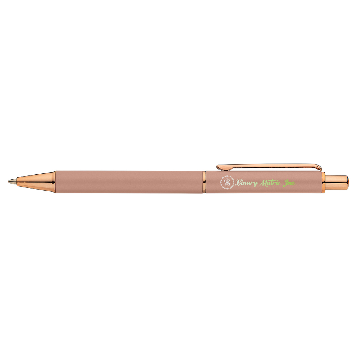 Harmony Softy Rose Gold Pen (Full Color Imprint)