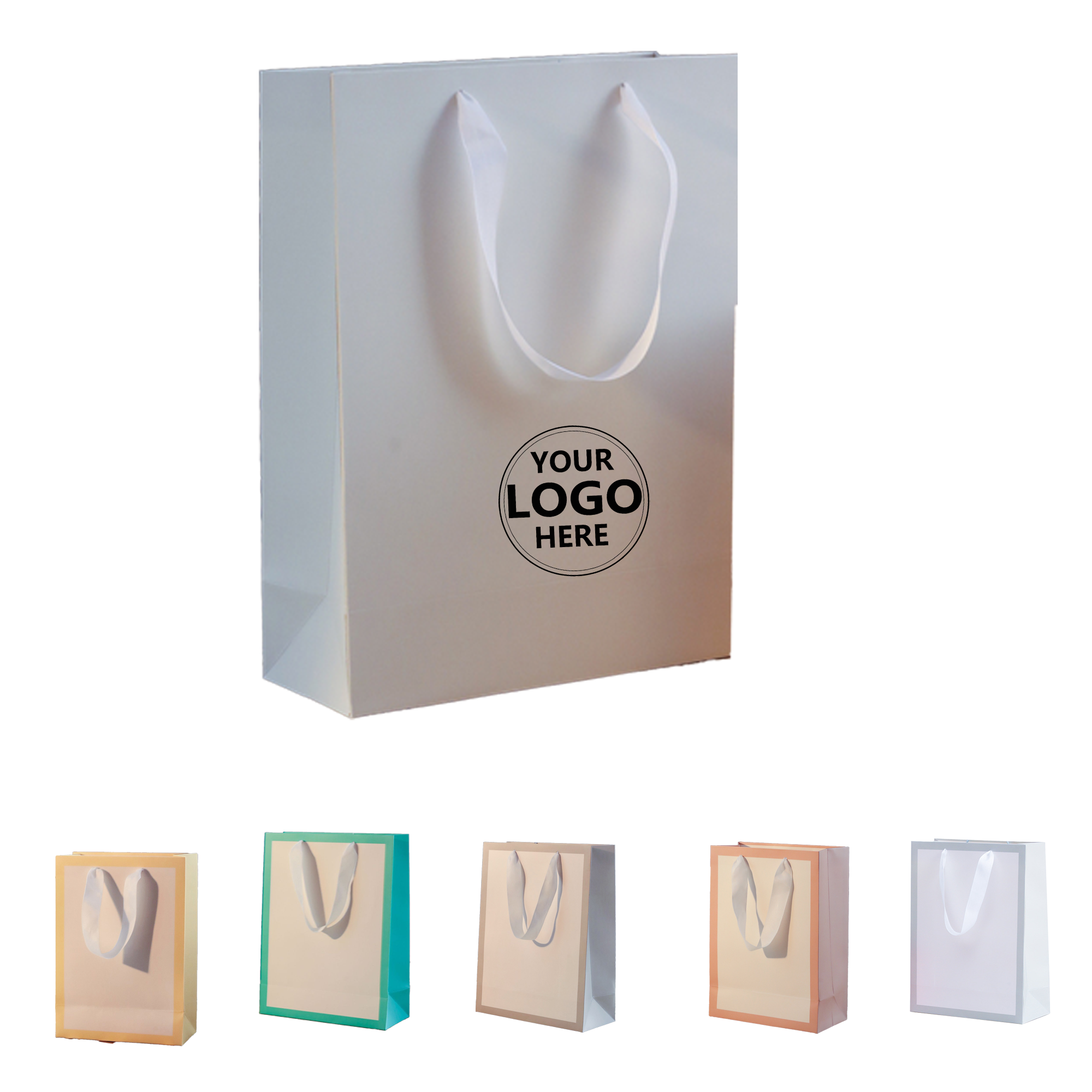 White Card Shopping Tote 3