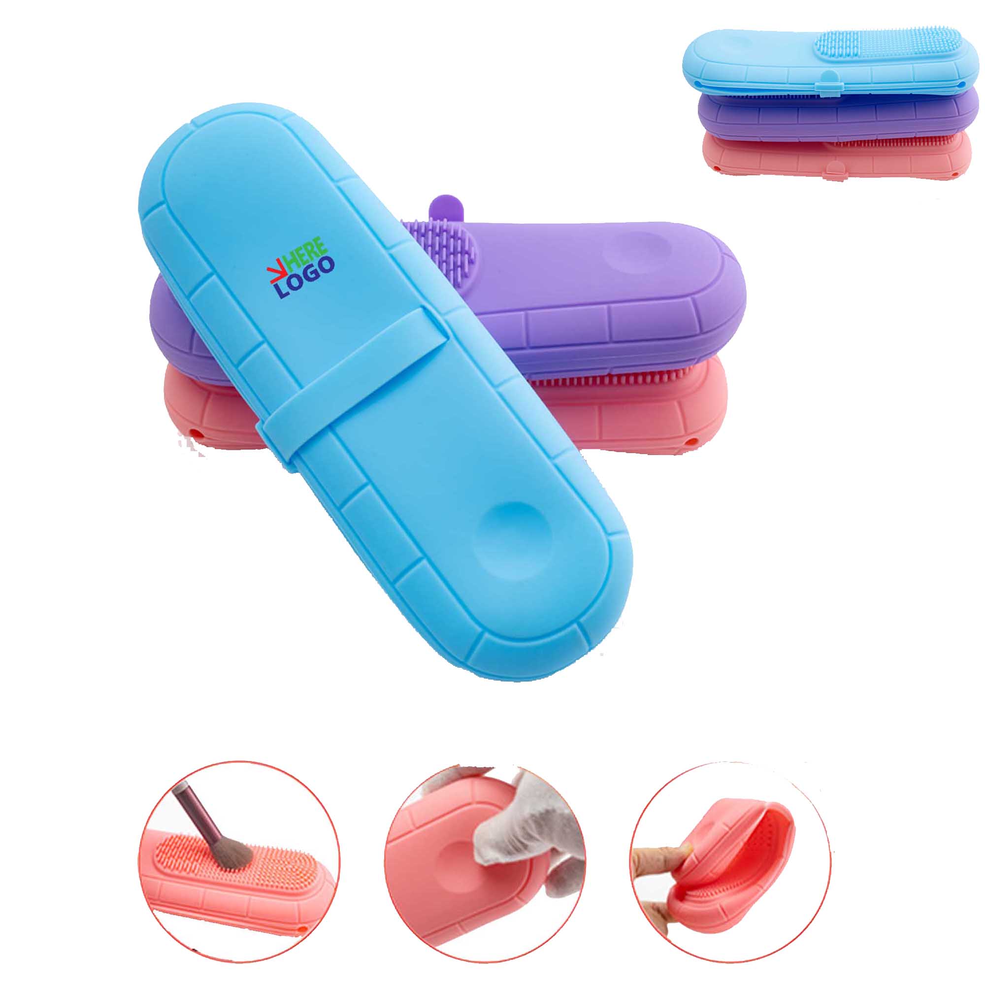 Cosmetic Brush Cleaning Bag 2