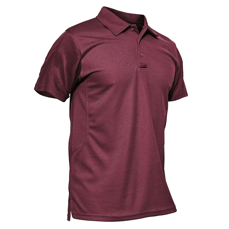 Men's Polo Shirt Quick Dry Performance Short 10