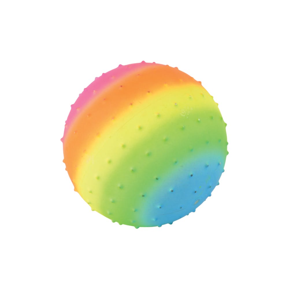 Rainbow Knobby Balls - 7" 3