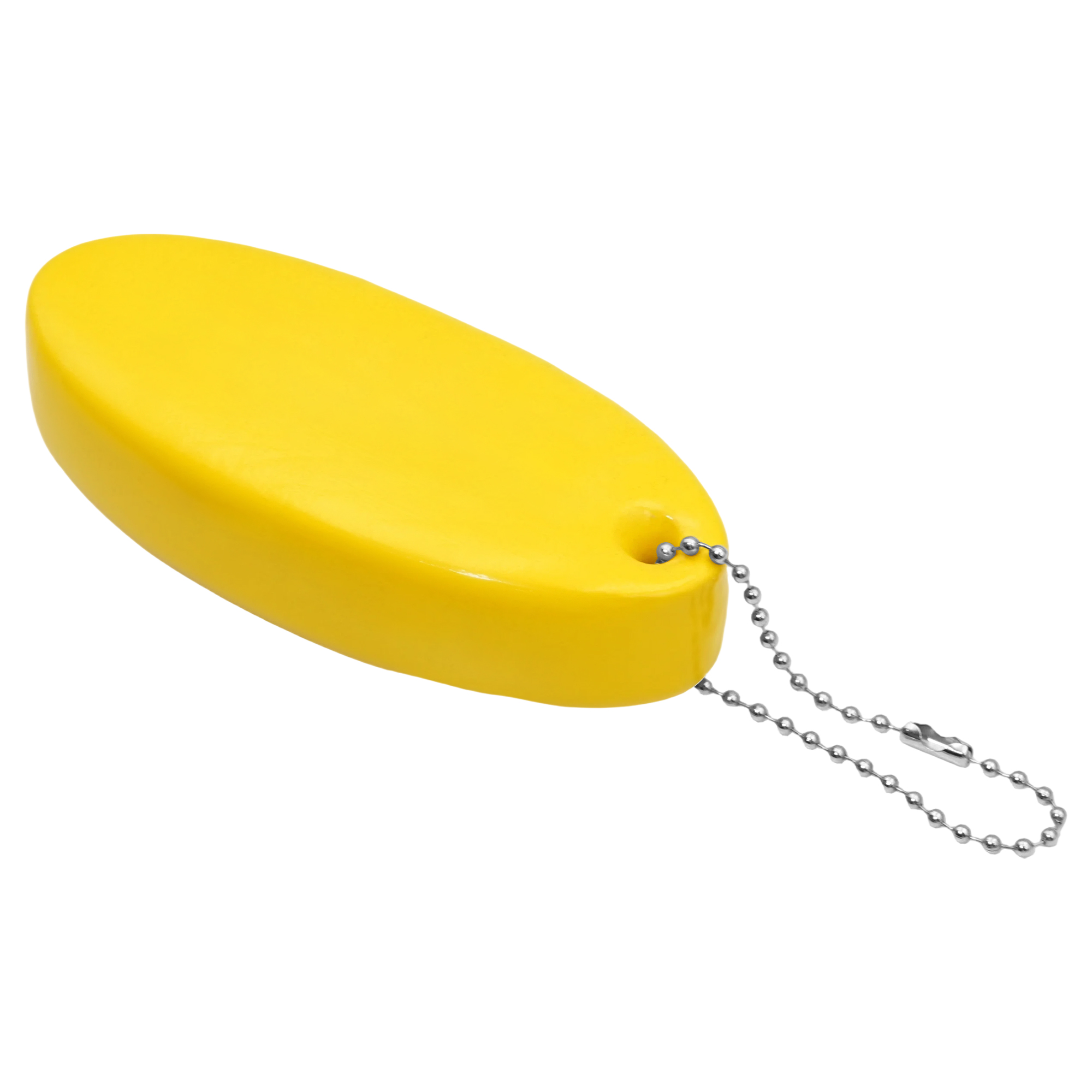 PU Oval Foam Floating Keychain 9