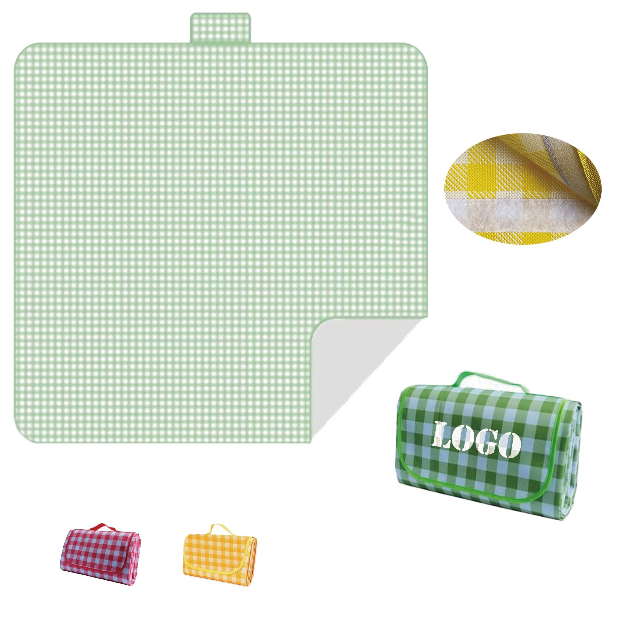 Portable Folding Picnic Non-Woven Mat 4