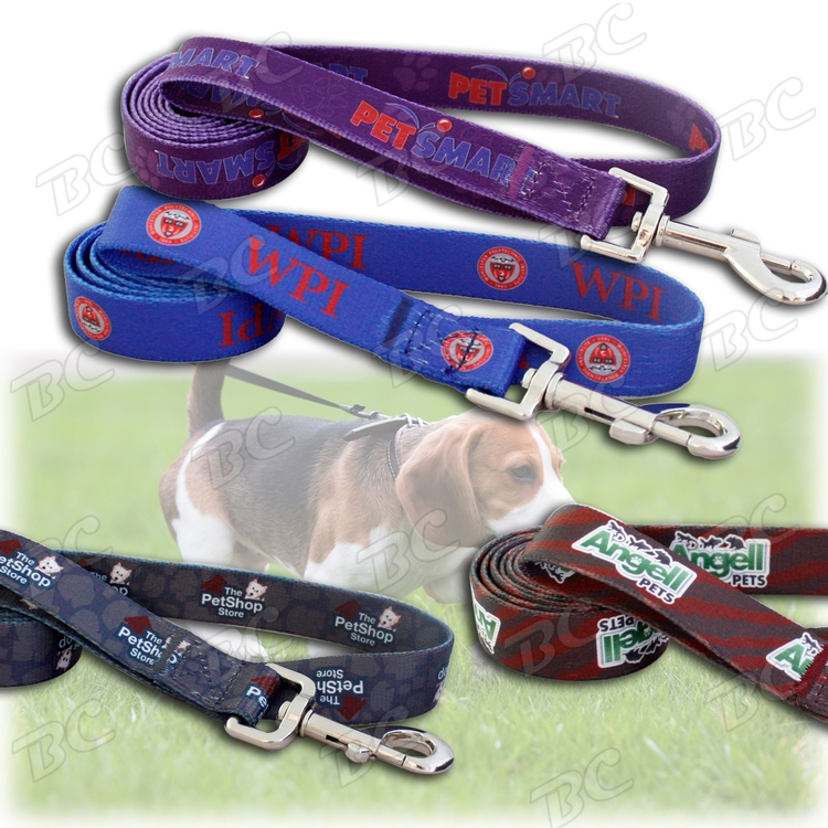 Free Shipping Sublimation Low MOQ. Dog Leash 1"w x 60"L 8