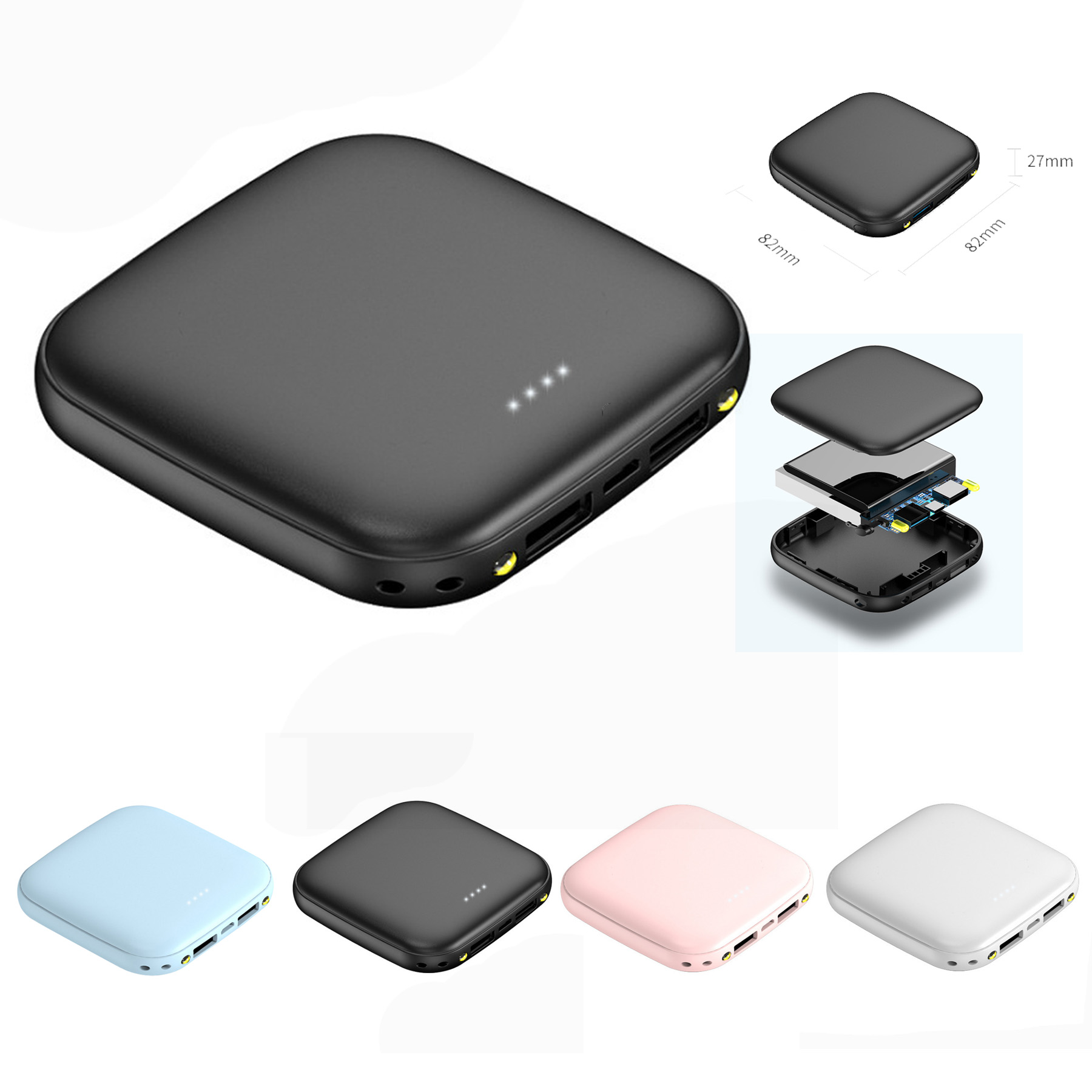 Large Capacity 10000mAn Mini Power Bank