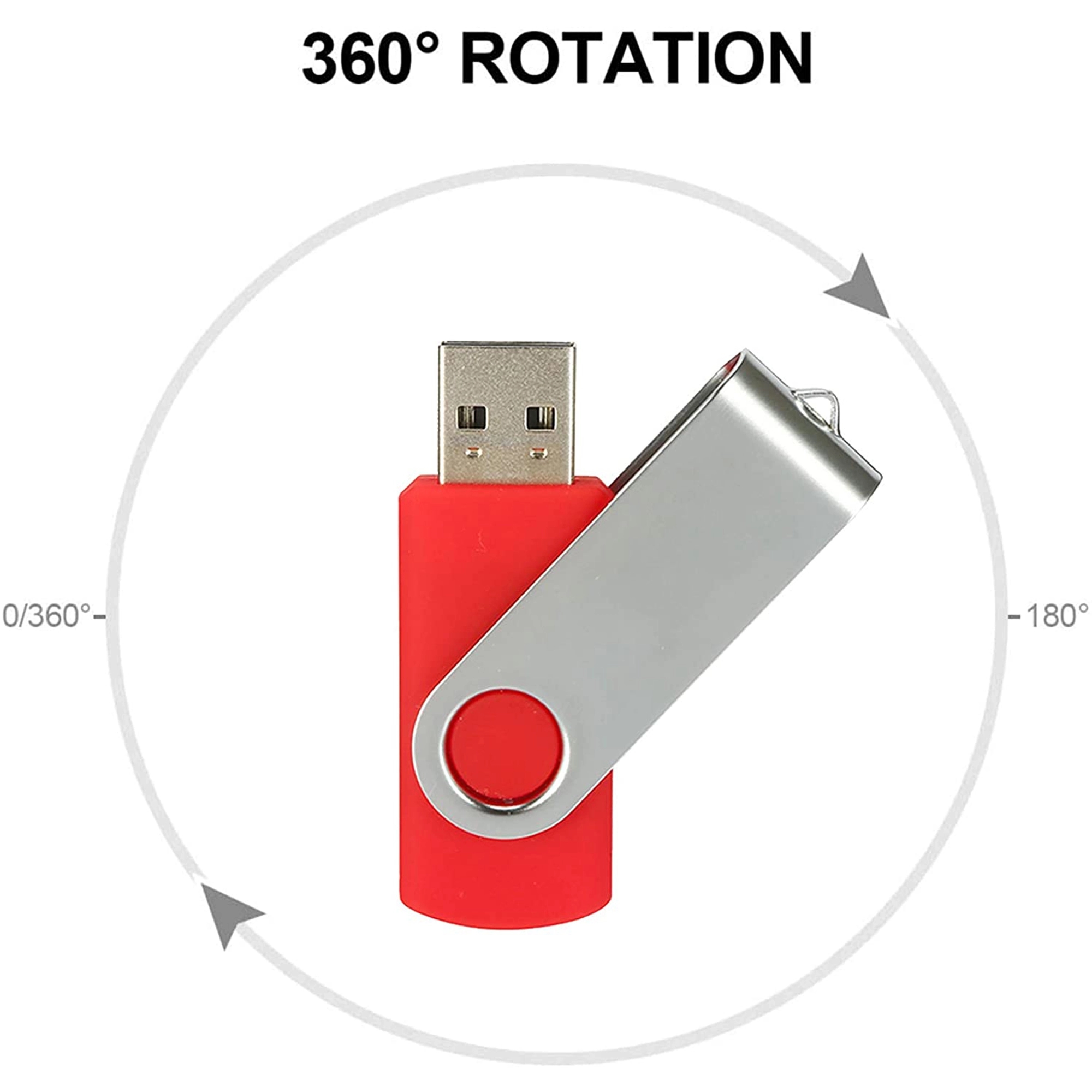 Swivel USB Flash Drive 1GB 7