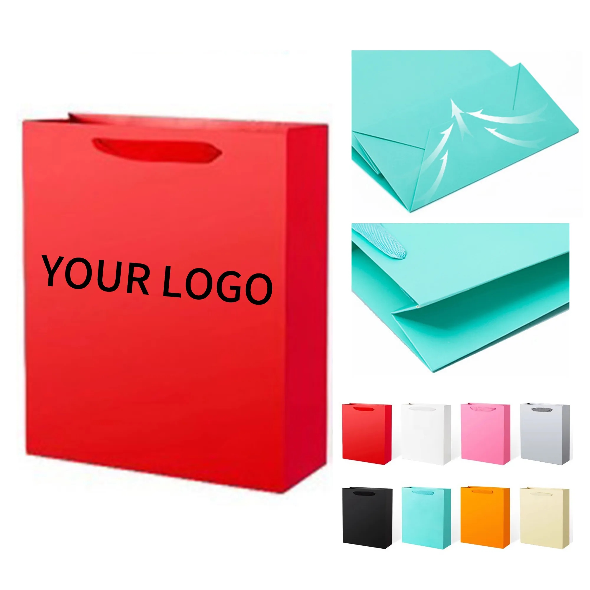 Durable Paper Gift Bag for Shopping or Daily Gifting