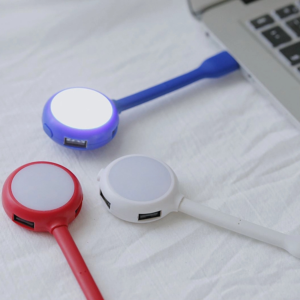 USB Hub-4 port Extender with LED Light