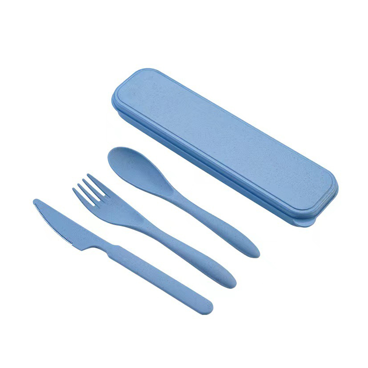 Wheat Straw Travel Cutlery Set 13